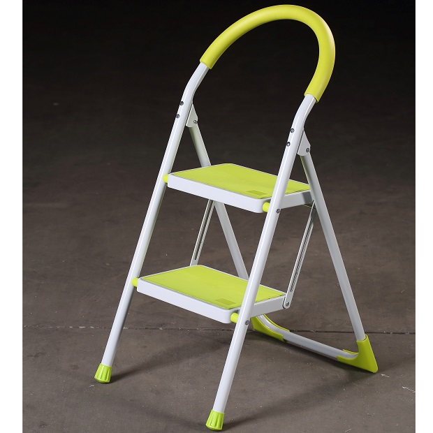 2 Step steel household ladder