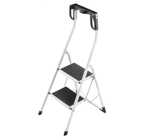 Stool Ladder With High Handrail