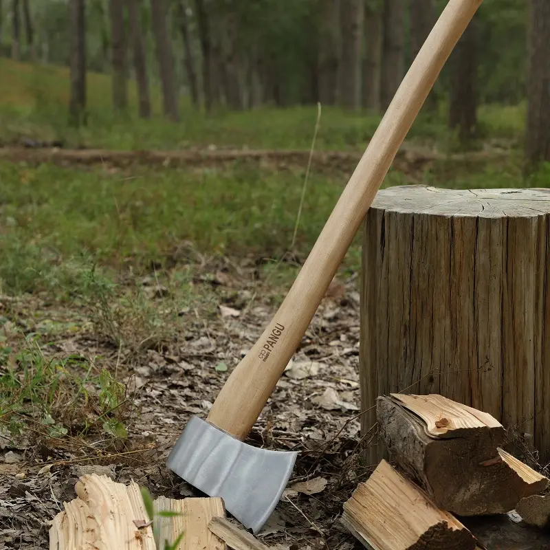 A601 série felling wood handle axe para Venda