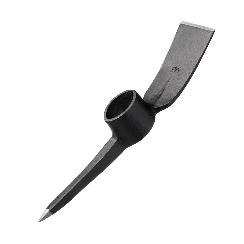 P406 Heavy Duty Tempered Forged Steel Pickaxe Agriculture Garden Tool Pick Mattock Supplier in China
