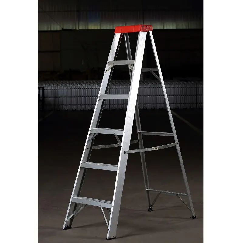 Cinco Passos Aluminum Step Ladder 250-Pound Capacidade