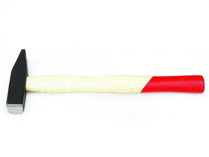 500g Machinist Hammer Fibreglass Steel Head - TÜV/GS Approved Rubber Grip Small Hammer